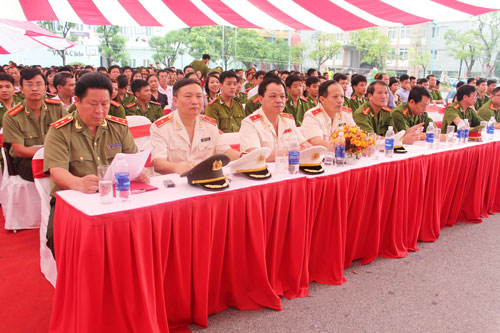 Buổi lễ có sự tham dự của Trung tướng Bùi Văn Thành, Thứ trưởng Bộ Công an; các đồng chí trong Đảng ủy, Ban Giám đốc Học viện; lãnh đạo các khoa, phòng, bộ môn, trung tâm thuộc Học viện